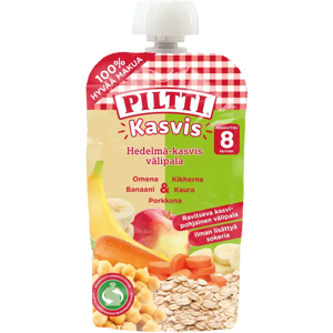 Piltti - Kasvis Hedelmä-kasvis - omena-banaani-porkkana - kikherne-kaura - Snack Piltti - Kasvis Hedelmä-kasvis - omena-banaani-porkkana - kikherne-kaura - Snack