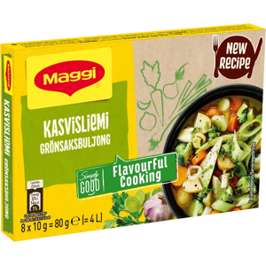 Maggi 80g Kasvisliemi 8 palaa Maggi 80g Kasvisliemi 8 palaa