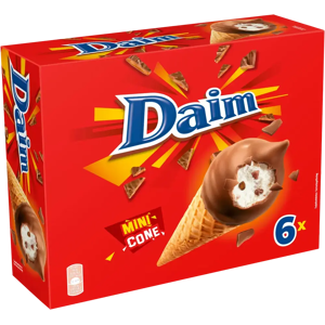 Daim jäätelötuutti 6kpl=336g/510ml Daim jäätelötuutti 6kpl=336g/510ml
