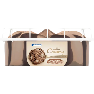 Ingman Creamy Suklainen Vaahtokarkki Laktoositon Jäätelö 850ml/493g Ingman Creamy Suklainen Vaahtokarkki Laktoositon Jäätelö 850ml/493g