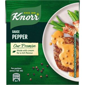 Knorr Pippuri Kastike 300 ml Knorr Pippuri Kastike 300 ml