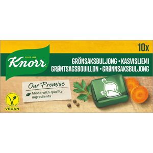 Knorr Kasvis Liemikuutio 10x10g Knorr Kasvis Liemikuutio 10x10g