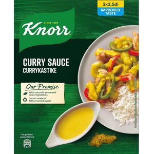 Knorr Currykastike Kastikeaines 3x24 g Knorr Currykastike Kastikeaines 3x24 g