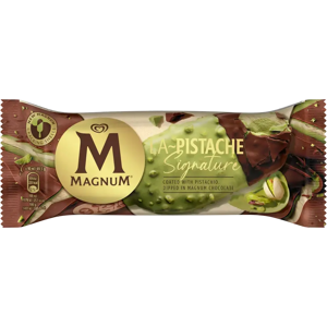 Magnum La Pistache Jäätelöpuikko 90ml/69.50g Magnum La Pistache Jäätelöpuikko 90ml/69.50g