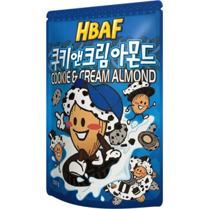 HBAF Keksinmakuinen manteli 120g HBAF Keksinmakuinen manteli 120g