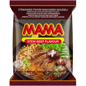 Mama Itämainen naudanlihanmakuinen nuudeli 60g Mama Itämainen naudanlihanmakuinen nuudeli 60g