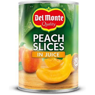 Del Monte 415g Persikkaviipale mehussa Del Monte 415g Persikkaviipale mehussa