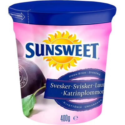 Sunsweet Isoja kivettömiä luumuja 400g Sunsweet Isoja kivettömiä luumuja 400g