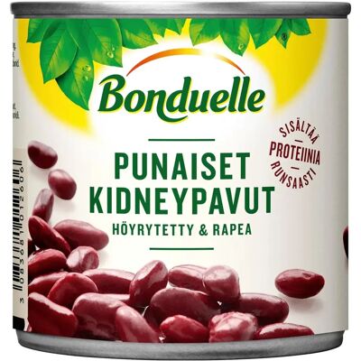 Bonduelle Höyrytetyt Punaiset Pavut - Säilykepavut Bonduelle Höyrytetyt Punaiset Pavut - Säilykepavut