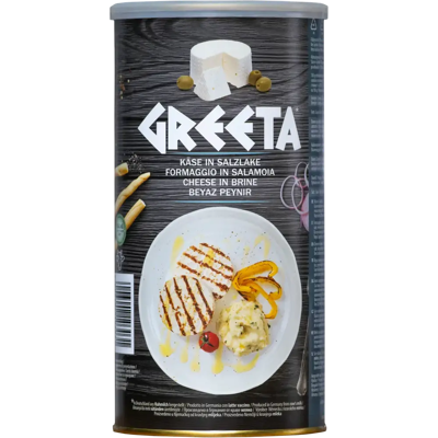 Bergader GREETA salaattijuusto 800g, vedessä, kiekkoina Bergader GREETA salaattijuusto 800g, vedessä, kiekkoina