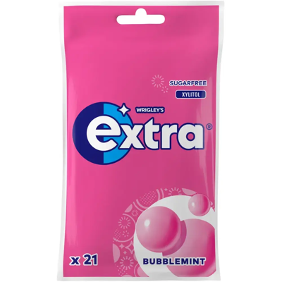 Extra Bubblemint purukumi 21pcx22 Extra Bubblemint purukumi 21pcx22