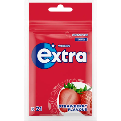 Extra Strawberry 21kpl purukumi Extra Strawberry 21kpl purukumi