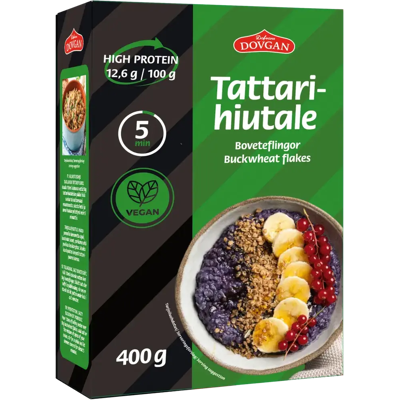 Dovgan Tattarihiutaleet 400g Dovgan Tattarihiutaleet 400g