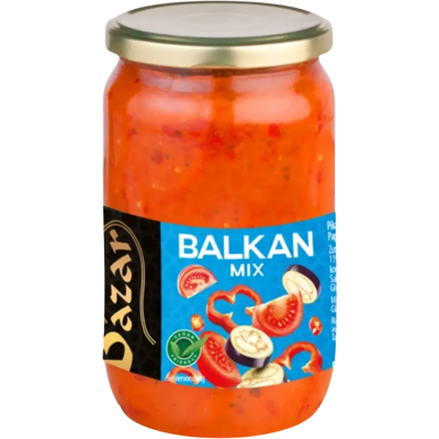 Bazar Paahdettu paprika-munakoisotahna 350g Bazar Paahdettu paprika-munakoisotahna 350g