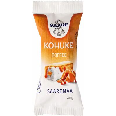Saaremaa Saare Rahkis rahkapatukka toffetäytteellä ja toffeekuorrutteella 40 g Saaremaa Saare Rahkis rahkapatukka toffetäytteellä ja toffeekuorrutteella 40 g