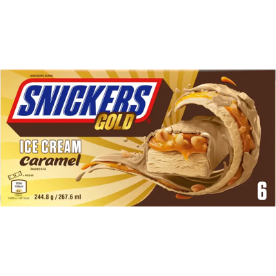 Snickers Gold 6 pack 267.6 ml Snickers Gold 6 pack 267.6 ml