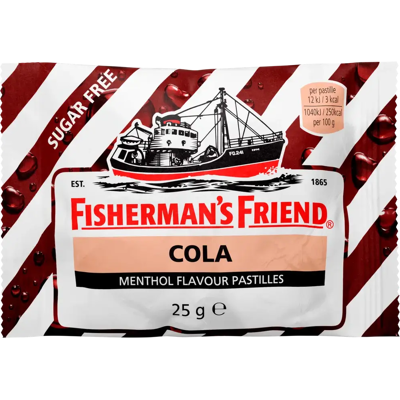 Fisherman's Friend - Cola - Rajoitettu painos - Pastilli Fisherman's Friend - Cola - Rajoitettu painos - Pastilli