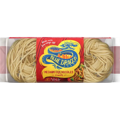 Blue Dragon kuivattu vehnämunanuudeli 250g Blue Dragon kuivattu vehnämunanuudeli 250g