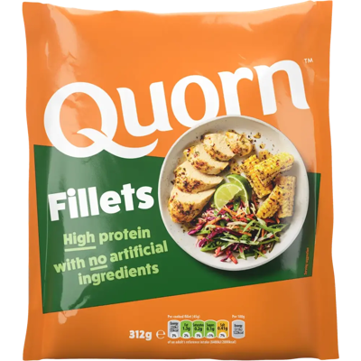 Quorn Fileet 312g, pakaste Quorn Fileet 312g, pakaste