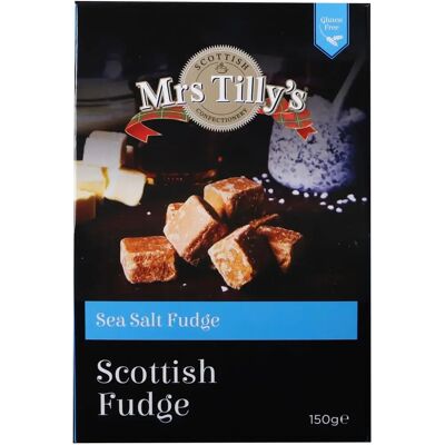 Mrs Tilly's 150g sea salt fudge Mrs Tilly's 150g sea salt fudge