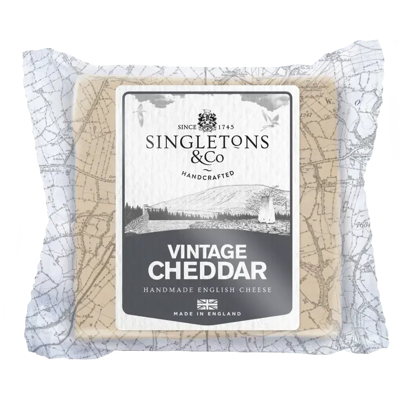 Singletons & Co Vintage Cheddar 200g Singletons & Co Vintage Cheddar 200g