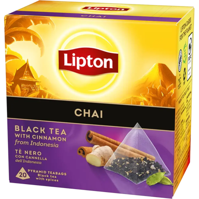 Lipton Chai 20pss musta tee Lipton Chai 20pss musta tee