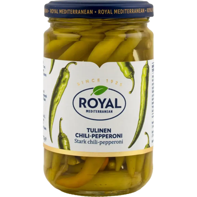 Royal tulinen chili-pepperoni 280/110g Royal tulinen chili-pepperoni 280/110g