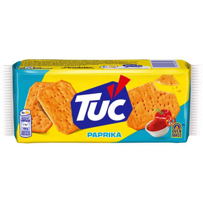 LU TUC TUC Paprika suolakeksi 100g LU TUC TUC Paprika suolakeksi 100g