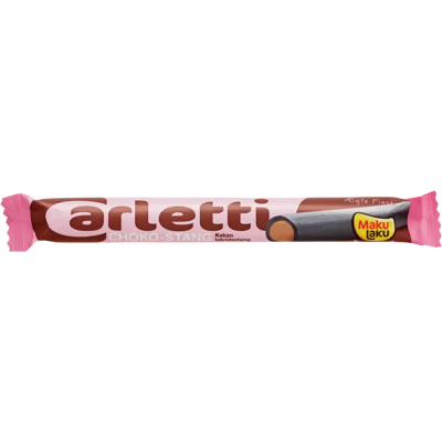 Carletti Kaakaotäytelakritsipatukka 50g Carletti Kaakaotäytelakritsipatukka 50g