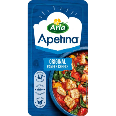 Apetina Paneer ruoanlaittojuusto 225 g Apetina Paneer ruoanlaittojuusto 225 g