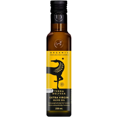 Terra Delyssa Ekstra-neitsytoliiviöljy luomu 250ml Terra Delyssa Ekstra-neitsytoliiviöljy luomu 250ml