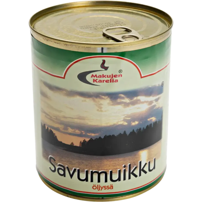 Pielisen kalajaloste Oy Savumuikku rypsiöljyssä 800 g/550 g Pielisen kalajaloste Oy Savumuikku rypsiöljyssä 800 g/550 g