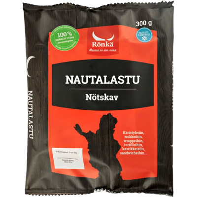 Rönkä Nautalastu 300g pakaste Rönkä Nautalastu 300g pakaste