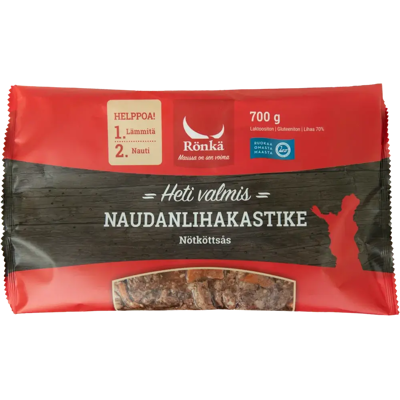 Rönkä Heti valmis Naudanlihakastike 700g Rönkä Heti valmis Naudanlihakastike 700g