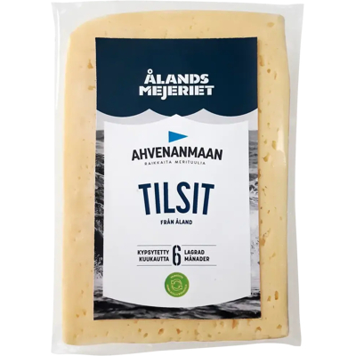 Ahvenanmaan 650g Tilsitjuusto 6kk kypsytetty Ahvenanmaan 650g Tilsitjuusto 6kk kypsytetty