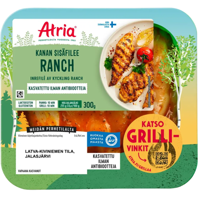 Atria Kanan Sisäfilee Ranch 300g Atria Kanan Sisäfilee Ranch 300g