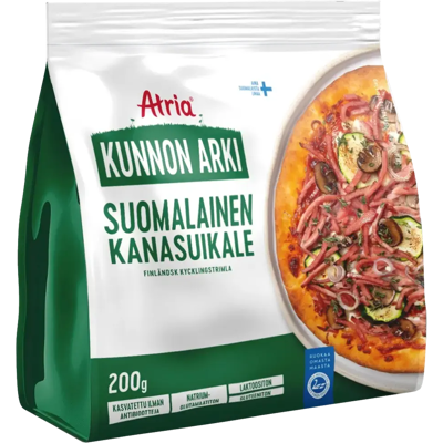 Atria Kunnon Arki Suomalainen Kanasuikale 200g Atria Kunnon Arki Suomalainen Kanasuikale 200g