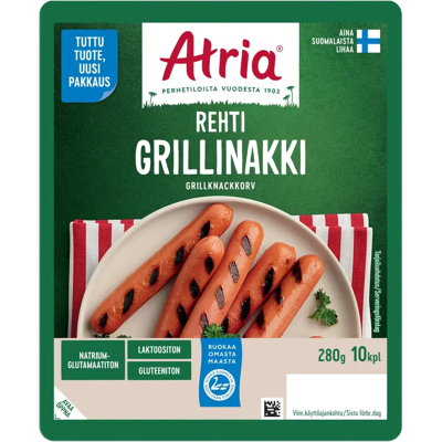 Atria Rehti Grillinakki 280g Atria Rehti Grillinakki 280g