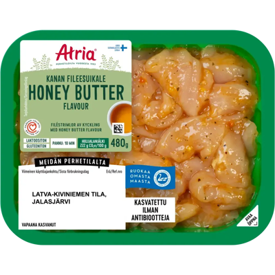 Atria Kanan Fileesuikale Honey Butter 480g Atria Kanan Fileesuikale Honey Butter 480g