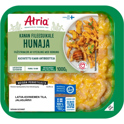 Atria Kanan Fileesuikale Hunaja 1000g Atria Kanan Fileesuikale Hunaja 1000g