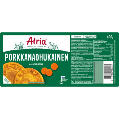 Atria Porkkanaohukainen 400g Atria Porkkanaohukainen 400g
