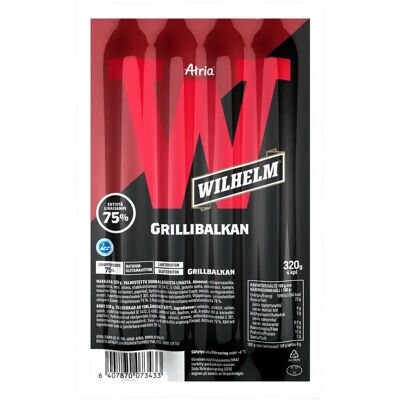 Atria Wilhelm Grillibalkan 320g Atria Wilhelm Grillibalkan 320g