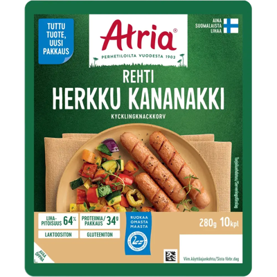 Atria Rehti Herkku Kananakki 280g Atria Rehti Herkku Kananakki 280g