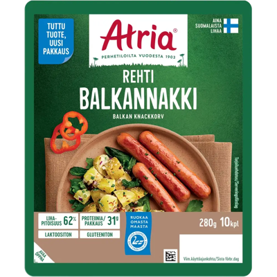 Atria Rehti Balkan Nakki 280g Atria Rehti Balkan Nakki 280g