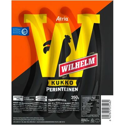 Atria Wilhelm Kukko Perinteinen 350g Atria Wilhelm Kukko Perinteinen 350g