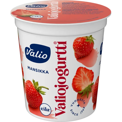 Valiojogurtti ® mansikka laktoositon 200 g Valiojogurtti ® mansikka laktoositon 200 g