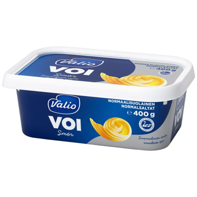 Valio voi normaalisuolainen pöytärasia 400 g Valio voi normaalisuolainen pöytärasia 400 g