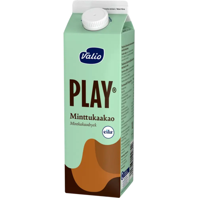 Valio Play® minttukaakaojuoma 1 l laktoositon Valio Play® minttukaakaojuoma 1 l laktoositon