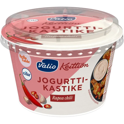 Valio Keittiön jogurttikastike rapea chili laktoositon 180 g Valio Keittiön jogurttikastike rapea chili laktoositon 180 g
