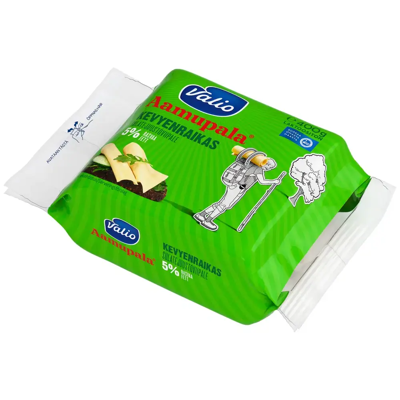 Valio Aamupala® kevyenraikas 5 % sulatejuustoviipale laktoositon e400 g Valio Aamupala® kevyenraikas 5 % sulatejuustoviipale laktoositon e400 g